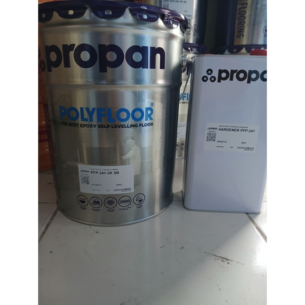 Cat Epoxy Lantai PROPAN POLYFLOOR PRIMER PFP-241-2K SB