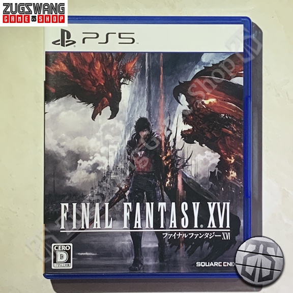 FINAL FANTASY XVI ff 16 kaset game bd ps5 ps playstation 5 bekas 2nd original