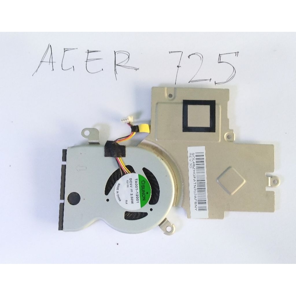 Heatsink fan Acer aspire one 725 Hsf acer 725 Ori Copotan