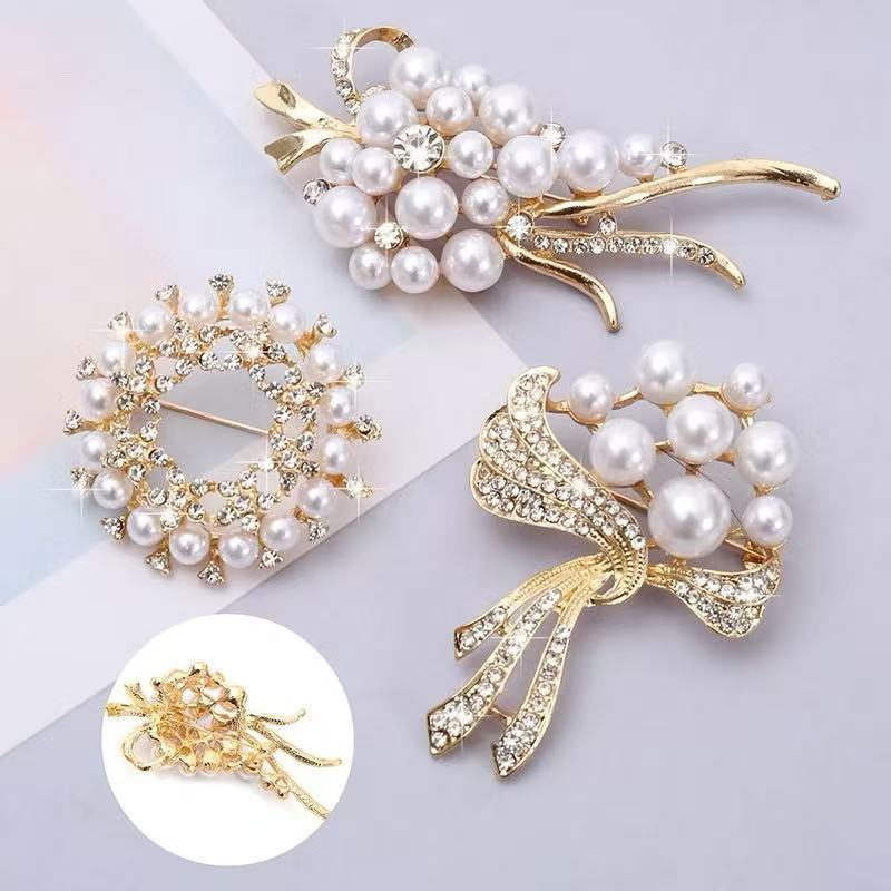 Bros Mutiara Kualitas Tinggi Diskon Grosir/Bros mutiara/gaya korea bros