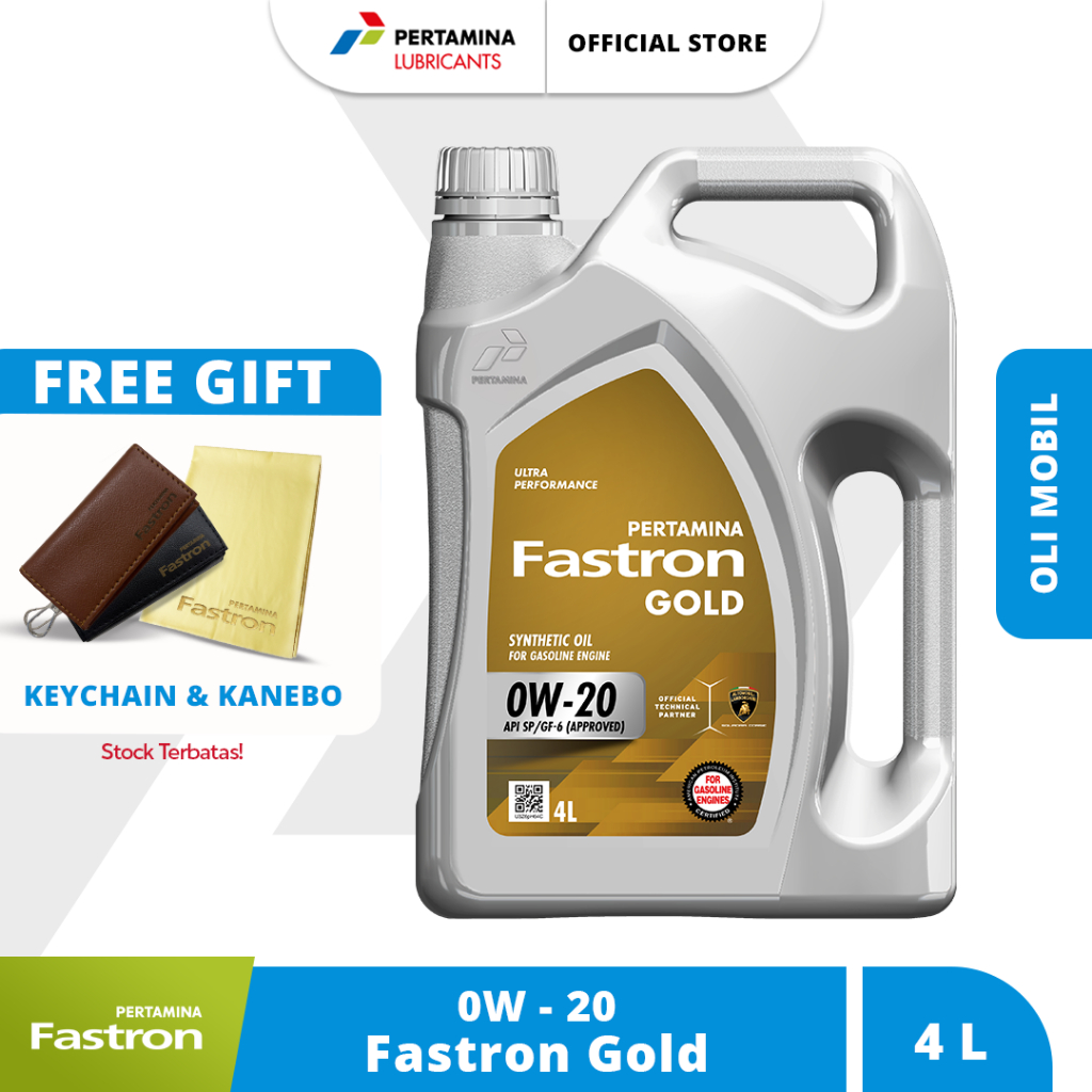 PERTAMINA Fastron Gold Series [ Oli Mobil 4 L ]