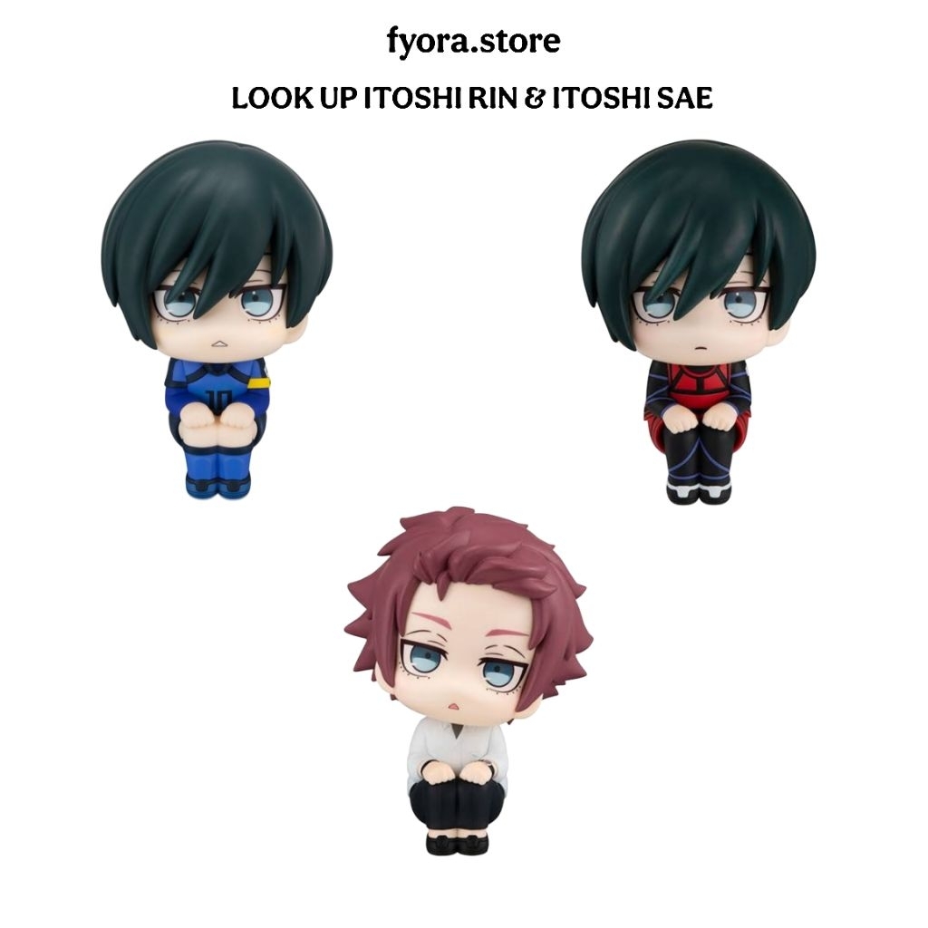 ( OFFICIAL MERCH ) LookUp Itoshi Sae, Itoshi Rin, Anime Blue Lock Original