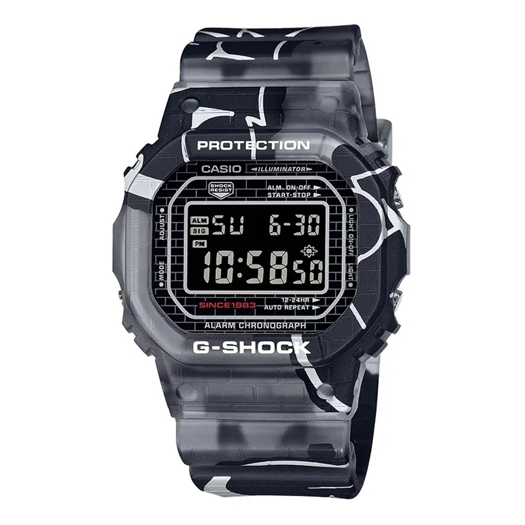 Galery Jam Tangan G-Shock DW-5000SS-1DR Digital Rubber Strap