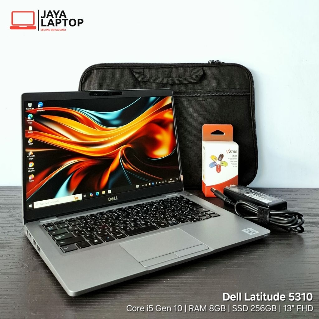 Dell Latitude 5310 Core i5 Gen 10 RAM 8GB SSD 256GB 14 inch Touchscreen Laptop Second Bekas Murah