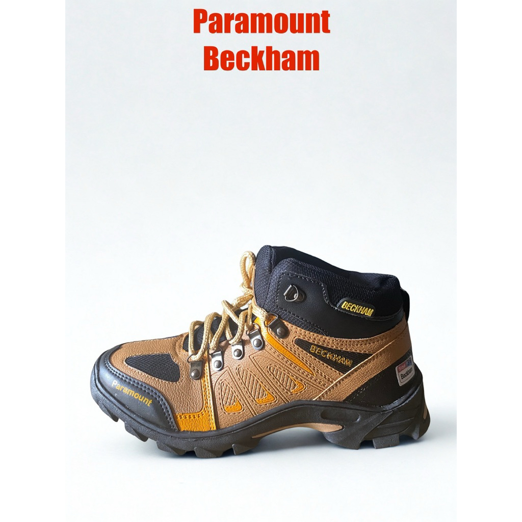 Sepatu Gunung Paramount Beckham Coklat Susu Tinggi Sepatu Hiking Paramount Beckham Sepatu Boot Sepat