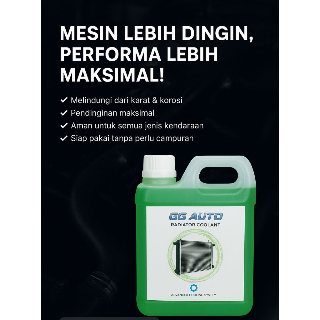 Air Radiator / Radiator Coolant 1 liter