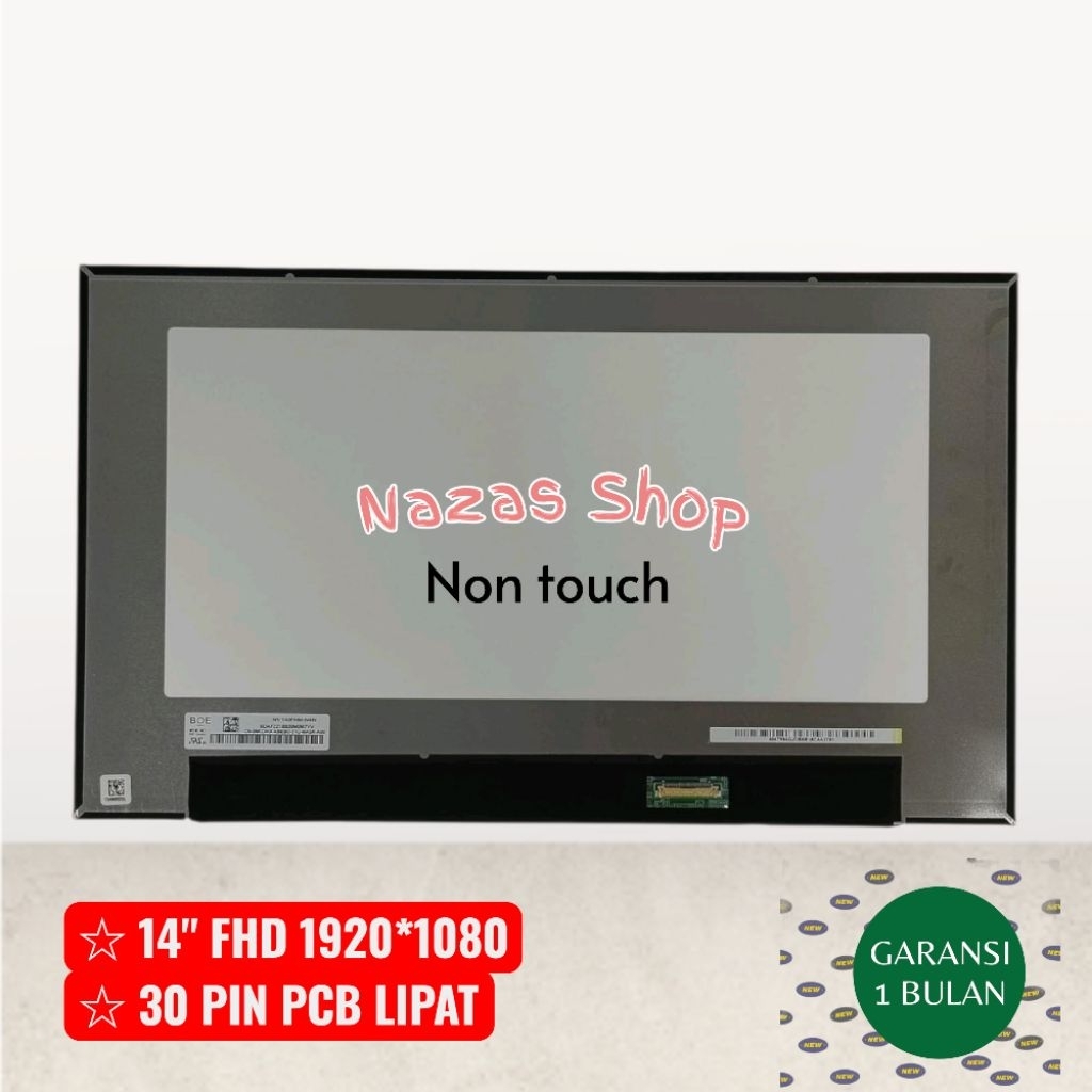 Layar Lcd Led Axioo 14+S (Mybook M1489C/2120N) 14.0" FHD 1920 X 1080 IPS