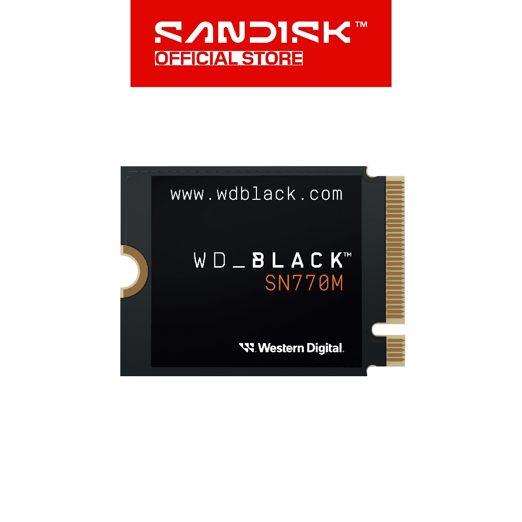 WD Black SSD SN770M M.2 1TB / 2TB PCIe Gen4 NVMe 2230 For ROG Ally & Steam Deck
