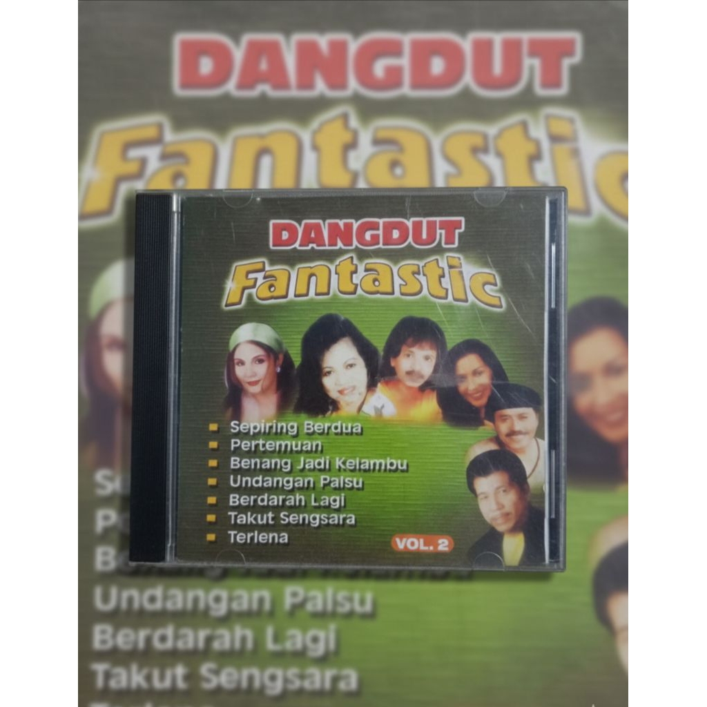 CD Dangdut Fantastic (Bagus) / Ida Laila, Rita Sugiarto, Elvy Sukaesih, Mega Mustika dll