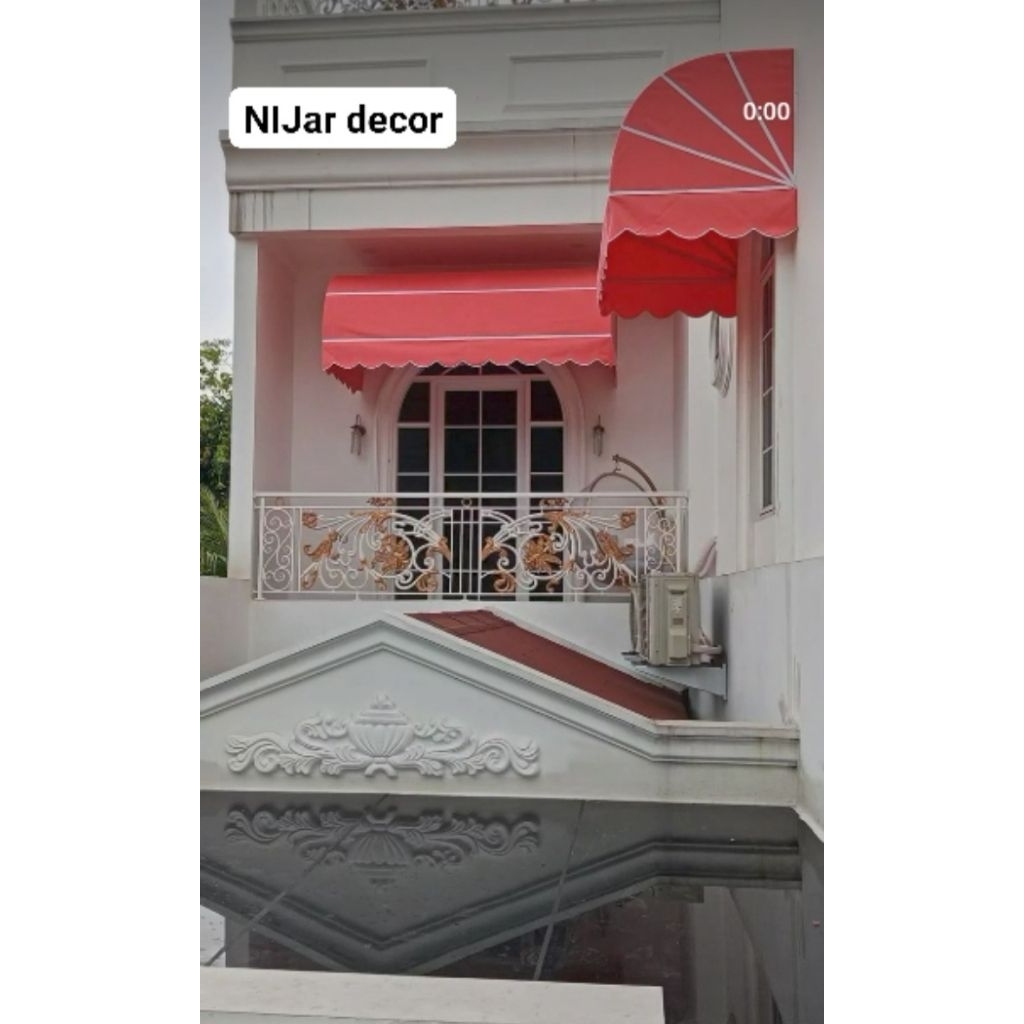 untuk jendela kanopi kain auwning