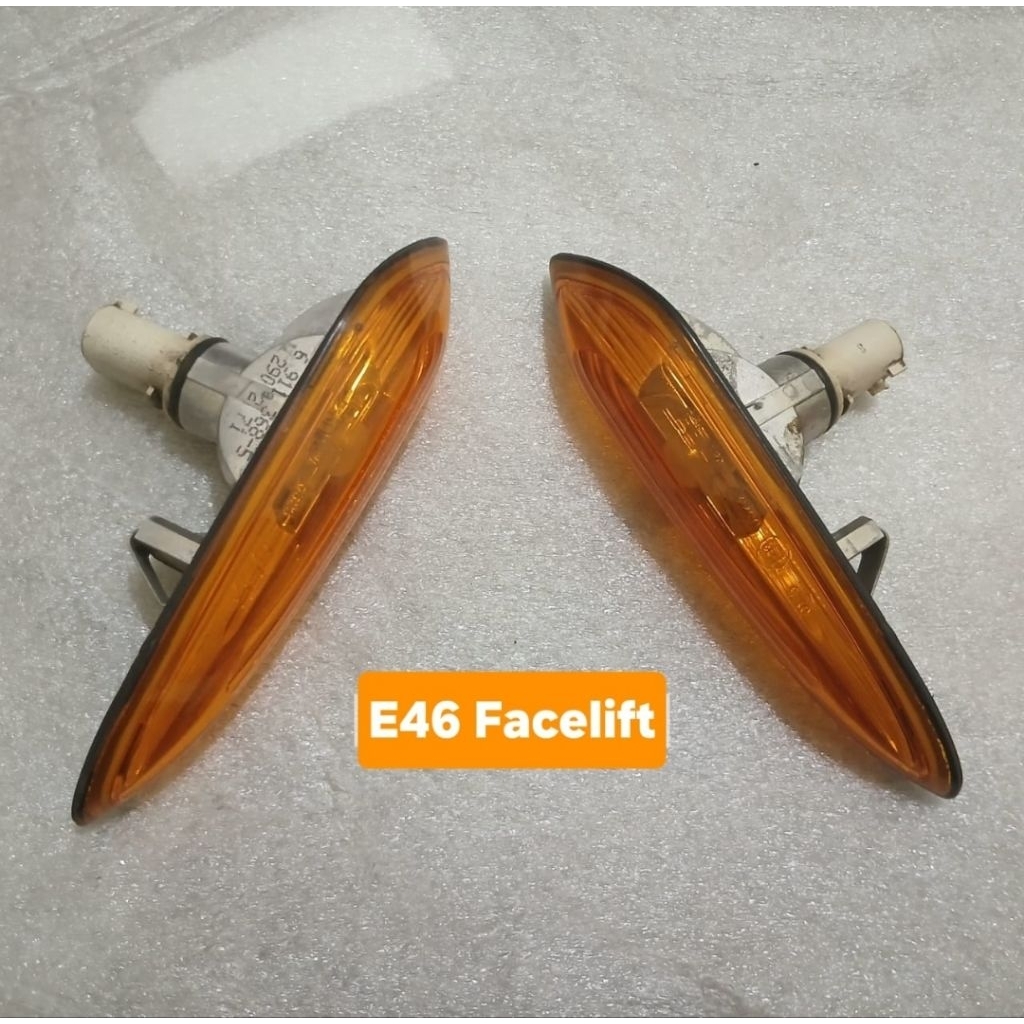Lampu Sein Fender + Socket Bohlam Original BMW E46 Facelift