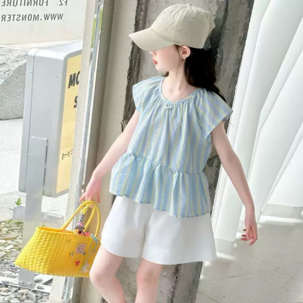 COD Setelan Anak Perempuan/Baju Setelan Import/Baju Setelan Anak Tanggung/Baju Import Anak Cewek/Set