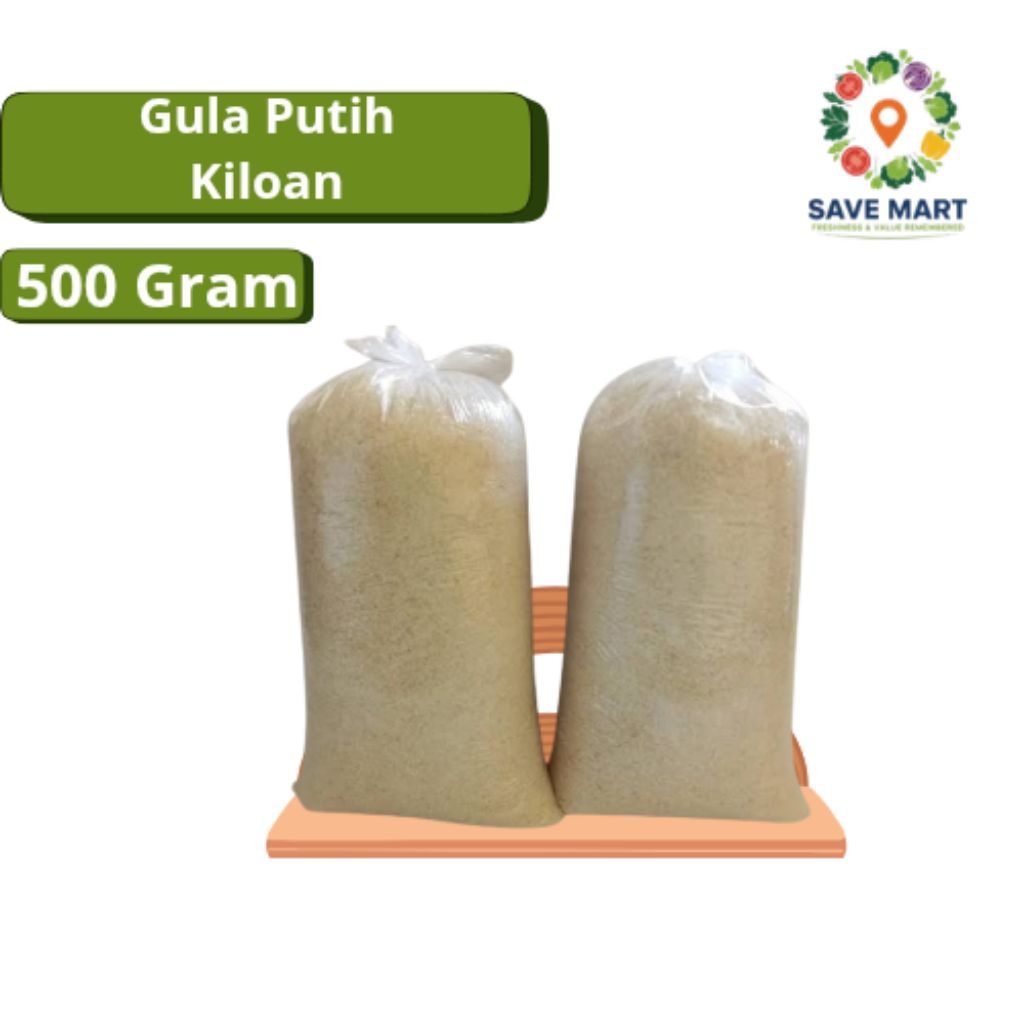 Gula Putih Kiloan Manis 500 gram/1 kg Murah Bandung