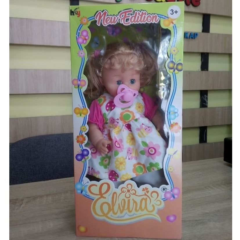 boneka bayi menangis Elvira