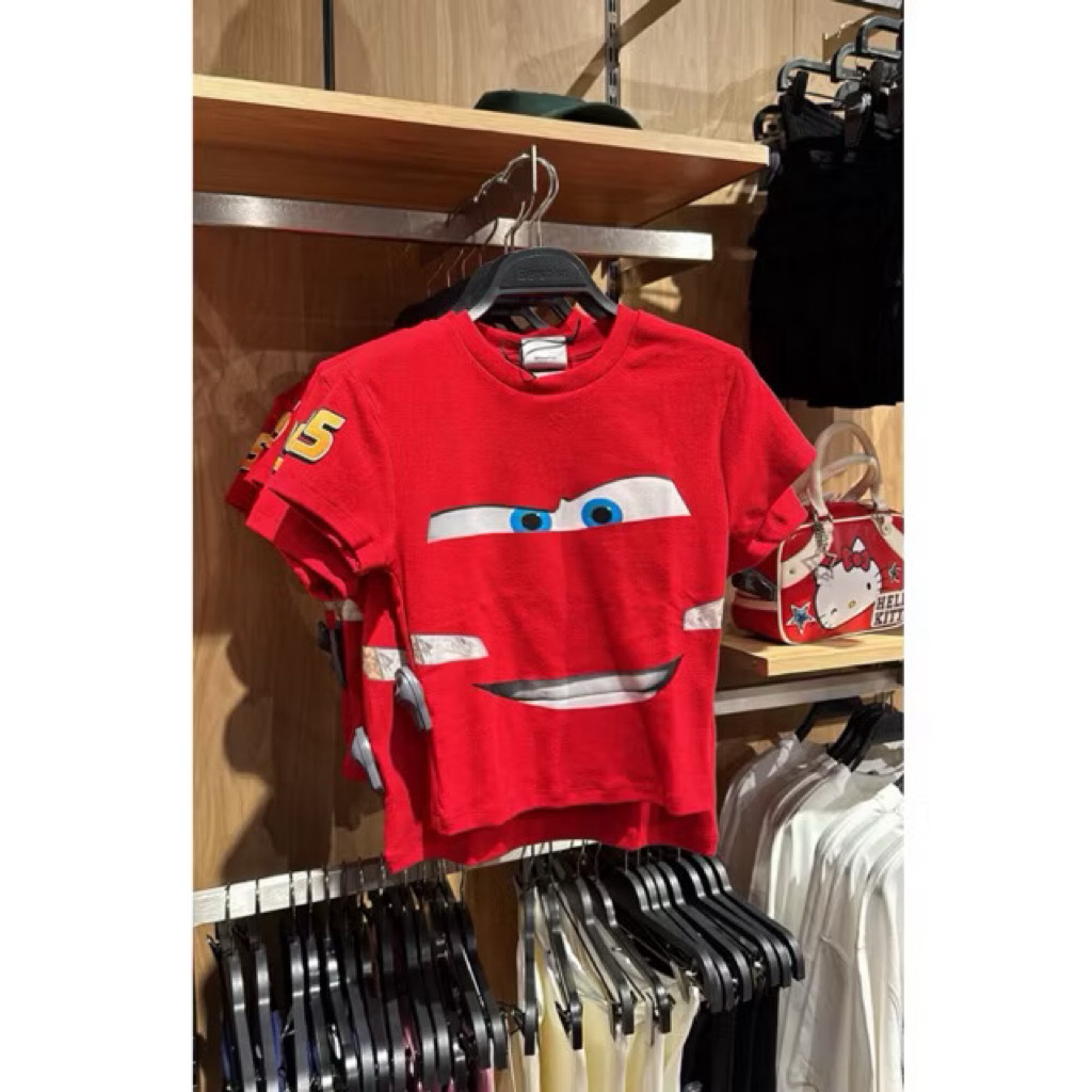 Croptee bershka mcqueen size S