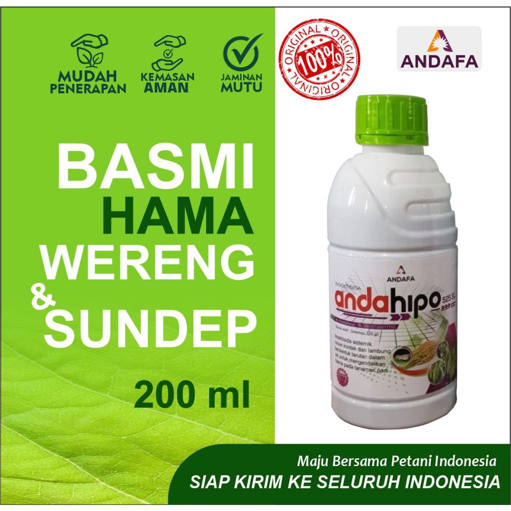 Insektisida 200ml Obat Hama Wereng SUNDEP Padi Paling Ampuh Obat Padi Obat Hama Padi Insektisida Ham