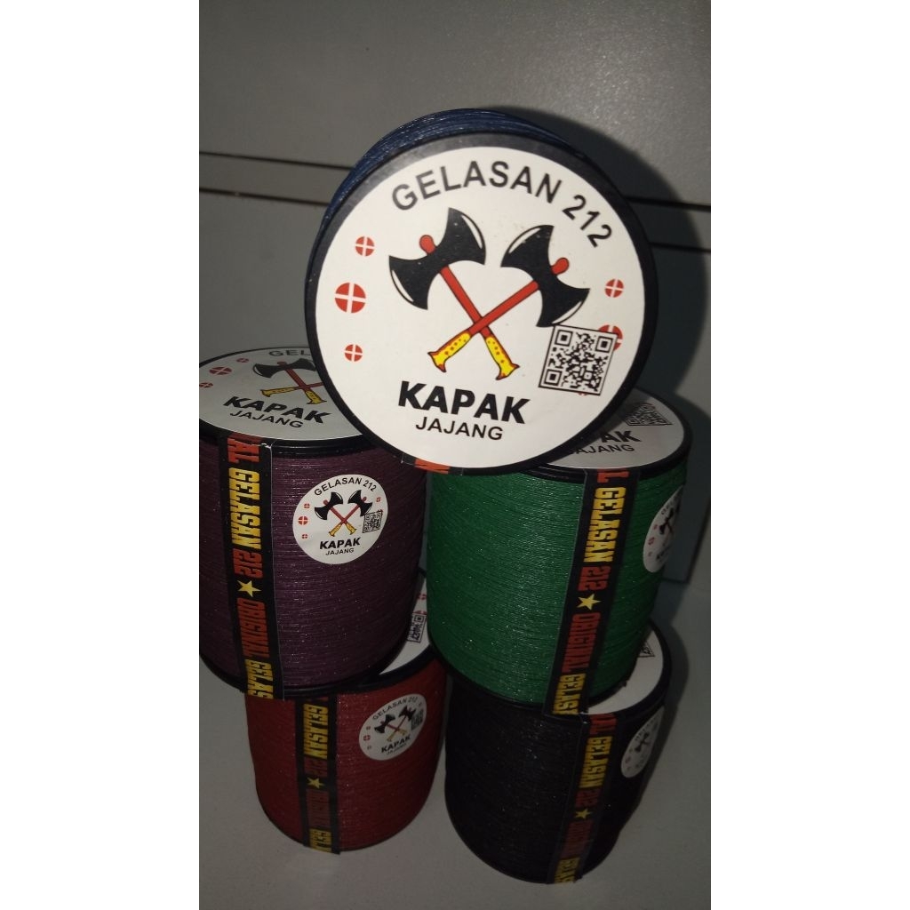 GELASAN KAPAK 2 . 1.600 YARD MOLOR SIZE 0.25