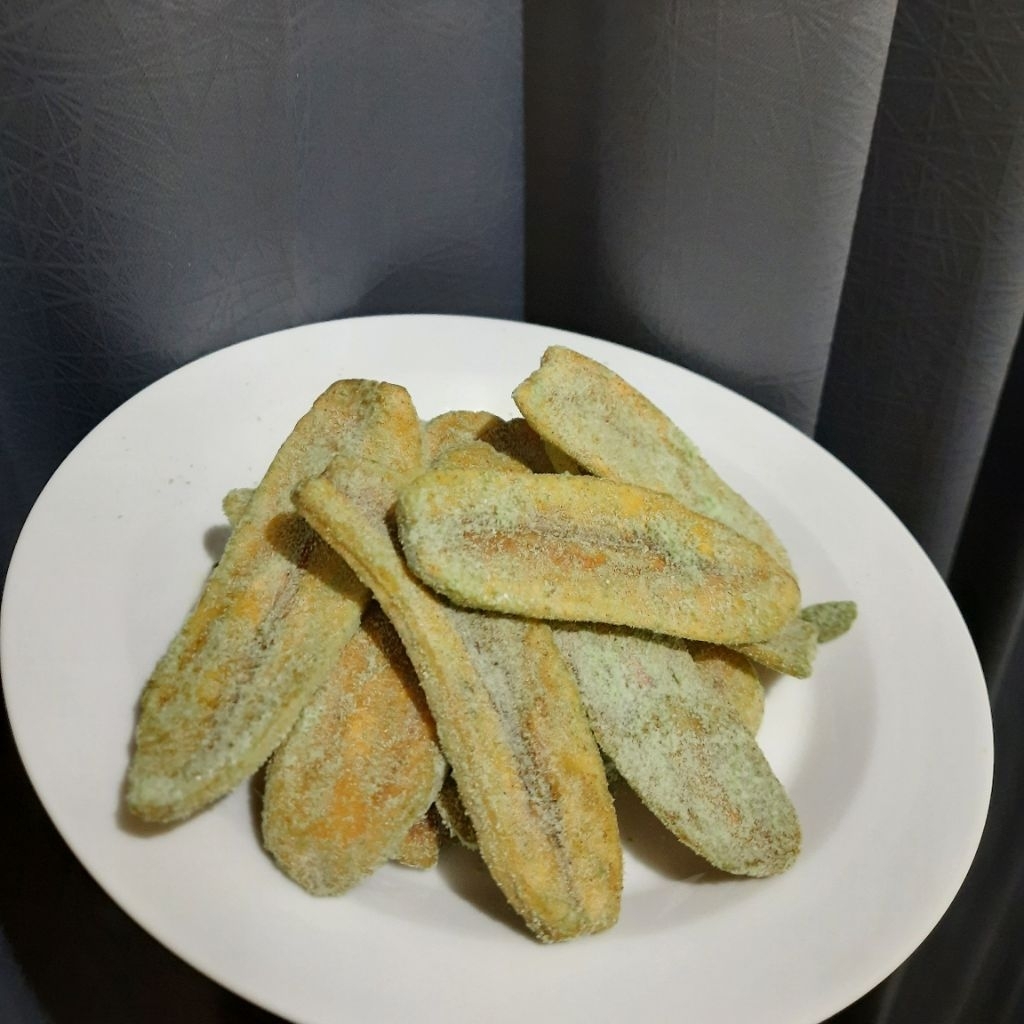 Keripik Pisang Khas Lampung Rasa Matcha 500 Gram