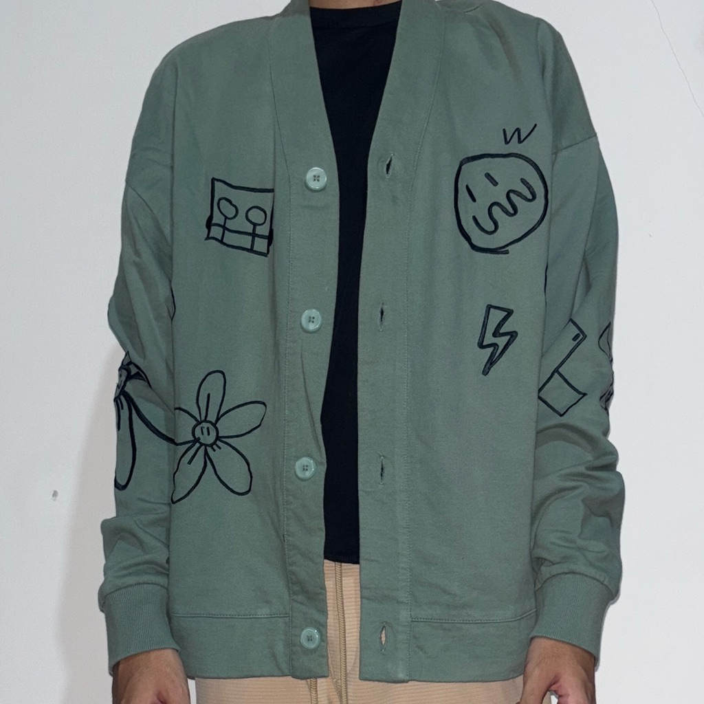 Antidot Studios - Gigabit Cardigan Aquamarine (S/M)