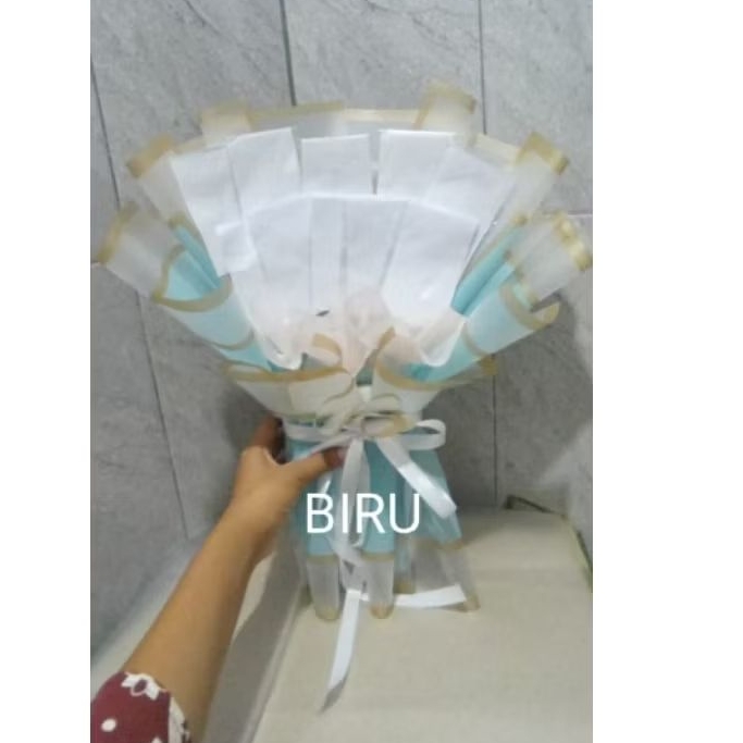 Buket kosongan 10 slot uang/jajan