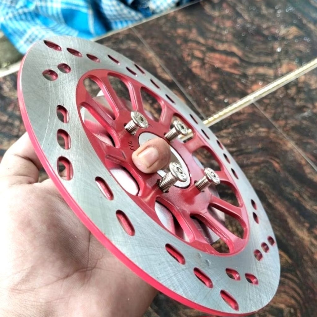 Plendes Adaptor Cakram Belakang SUPRA GRAND FIZ SMASH Tromol Kecil Set Disc Cakram