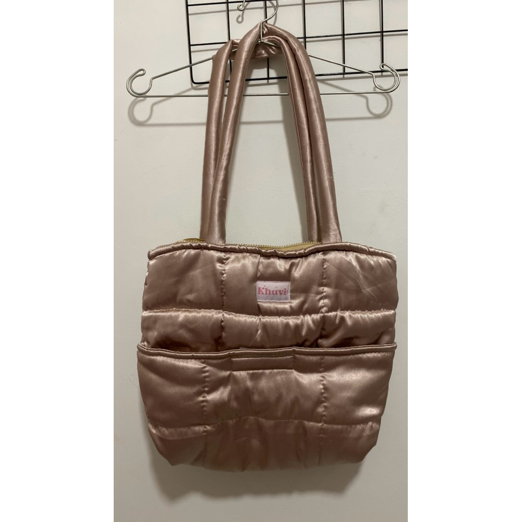 SHIMMER SERIES PUFFY/TOTE BAG KHUVI