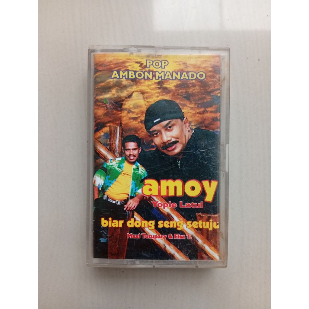 Kaset Pita Pop Ambon Manado Yopie Latul - Amoy