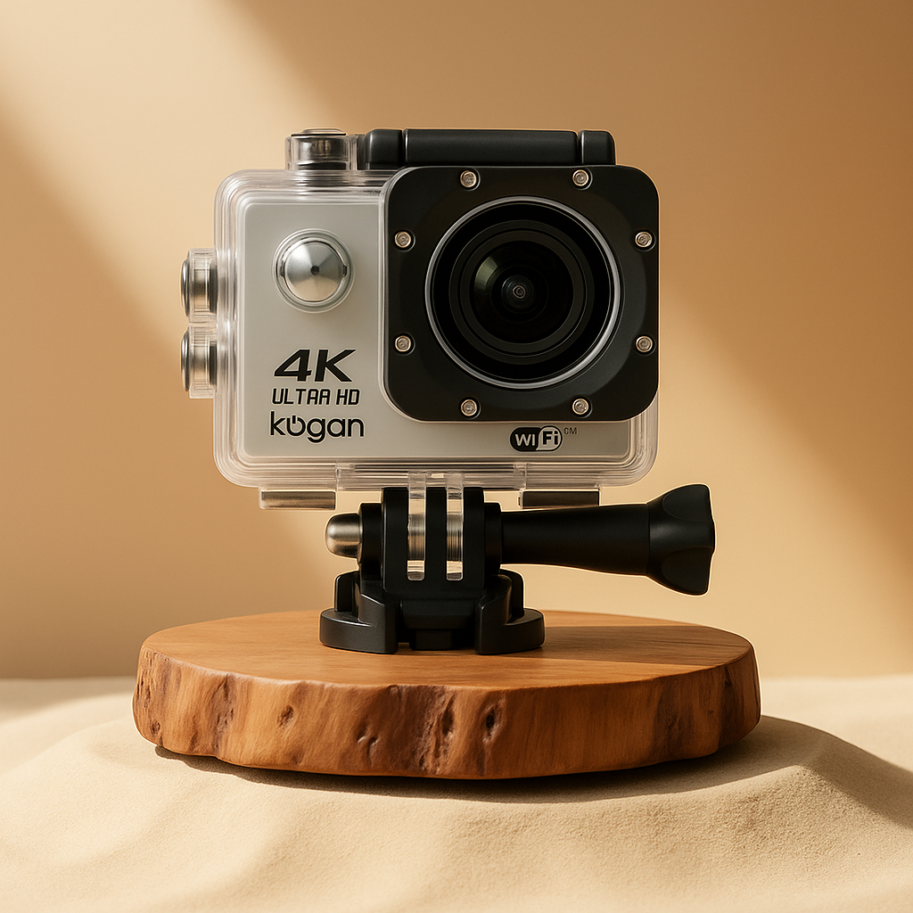 E-S Kogan 4K WiFi Action Cam - Kamera Petualangan Ultra HD & Kogan Action Camera 4K WiFi