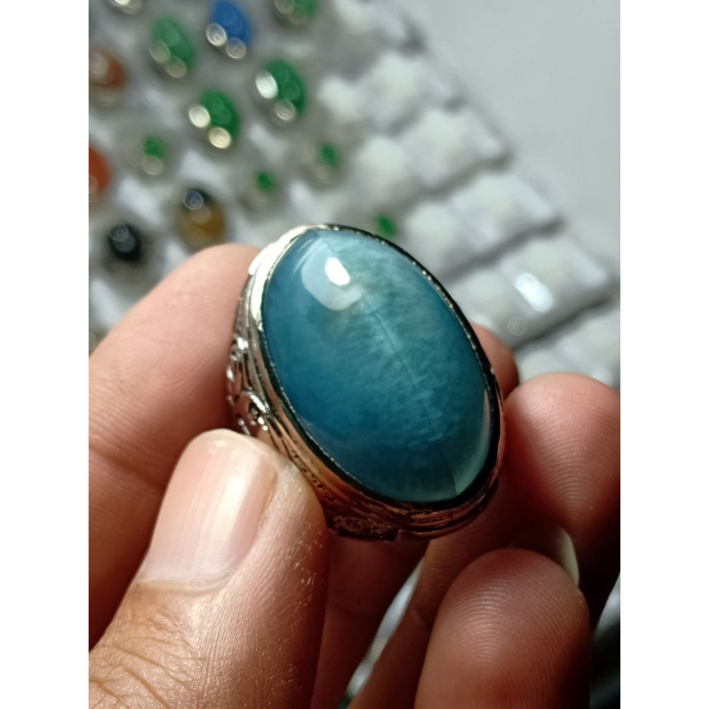 cincin batu pandan lumut sisik betik