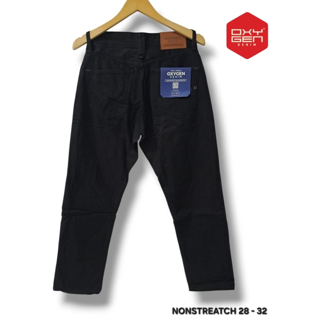 Celana Oxygen Hitam Jeans