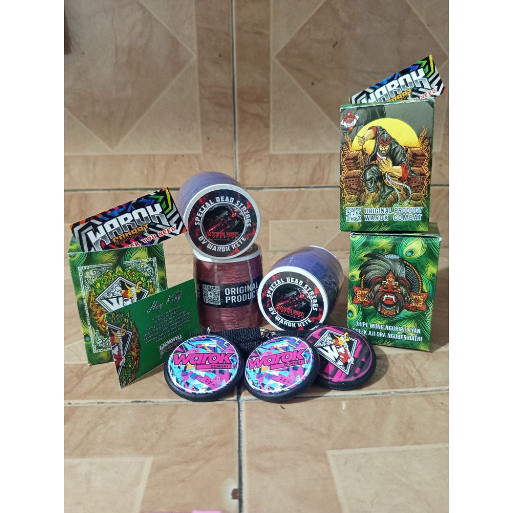 Gelasan Matot Warok Redblaze Spesial Dead String Original Warok Combat