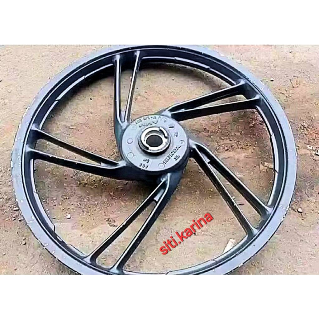 velg resing depan Honda Blade 110 second ori lepasan motor