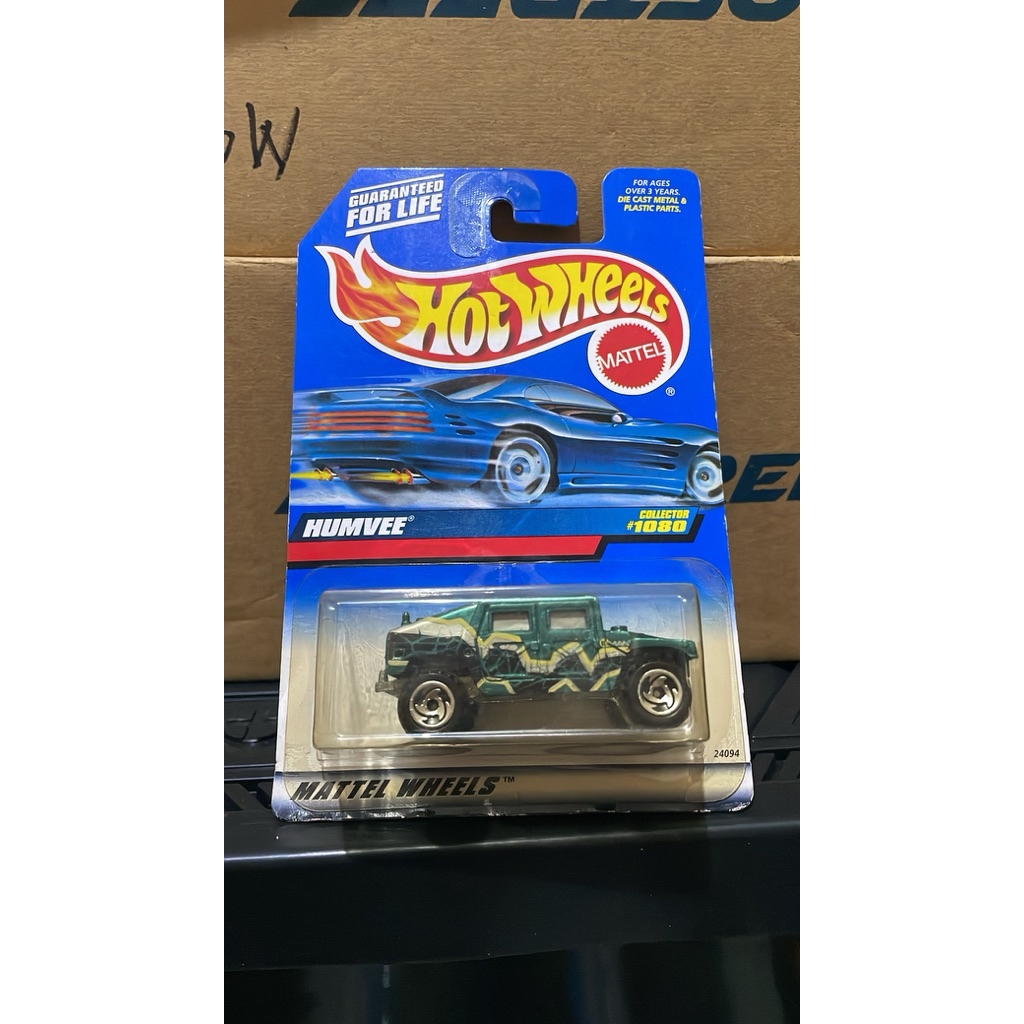 Hot Wheels Blue Card Vintage Humvee Rare Original New Segel Hotwheels Diecast