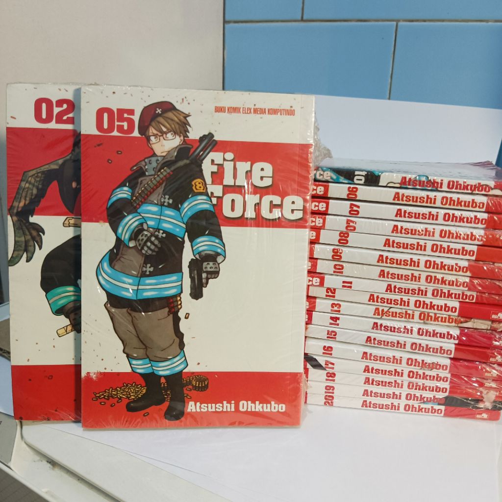 Komik Fire Force 1, 2, 3, 5, 6, 7, 8, 9, 10, 11, 12, 13, 14, 15, 16, 17, 18, 19,  20