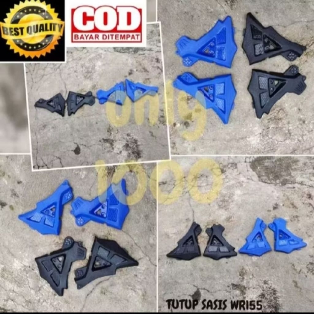 tutup sasis wr155 cover sasis wr 155 tutup rangka wr155 trail supermoto motocross