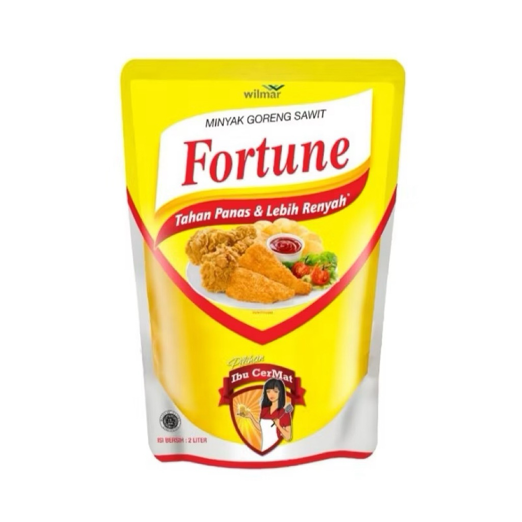 Fortune Minyak Goreng 2 Liter 1 Karton