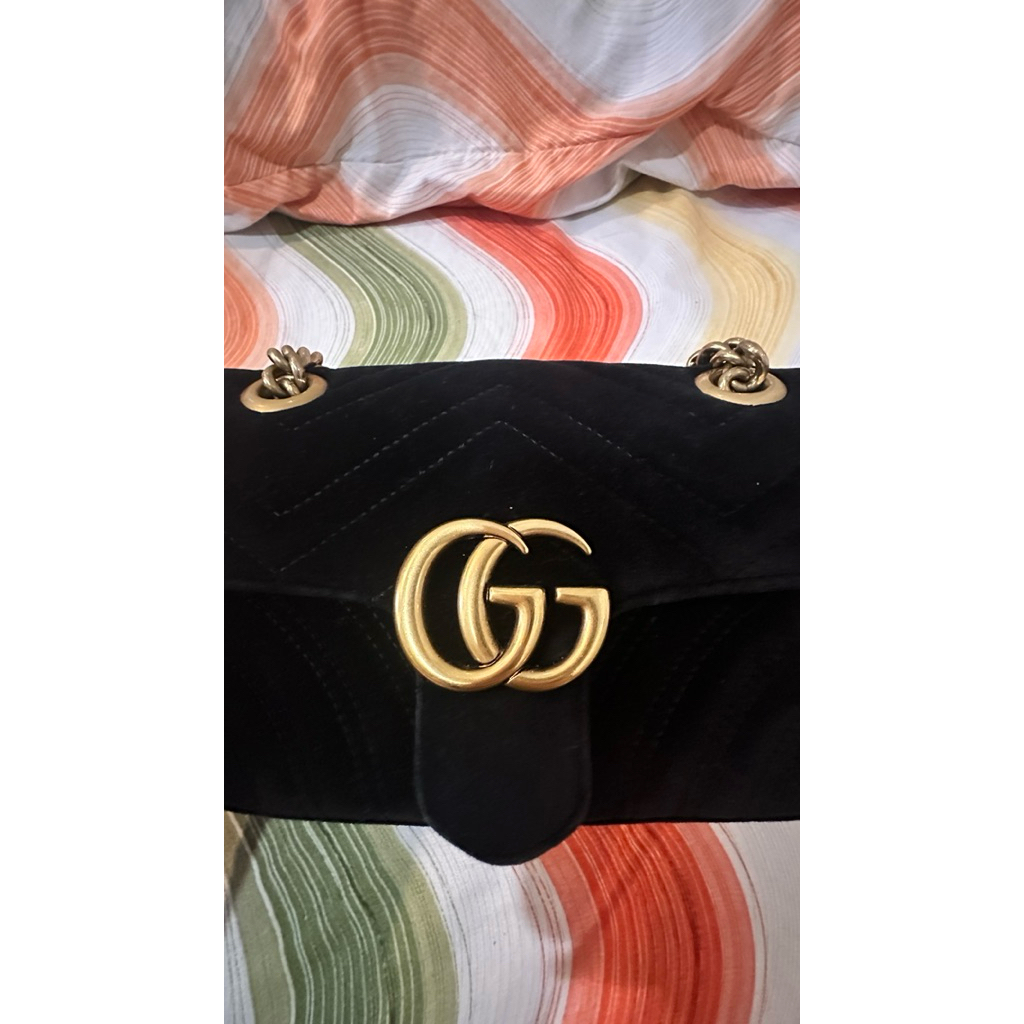 Gucci marmont 22cm velvet