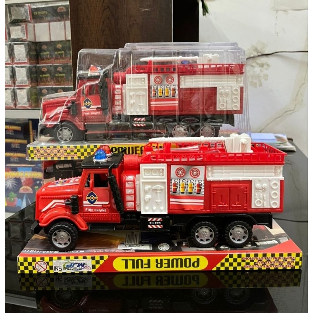Mainan Truk Pemadam Kebakaran- Mobil Mobilan Fire Damkar Car Anak Edukasi Anak Laki Cowok
