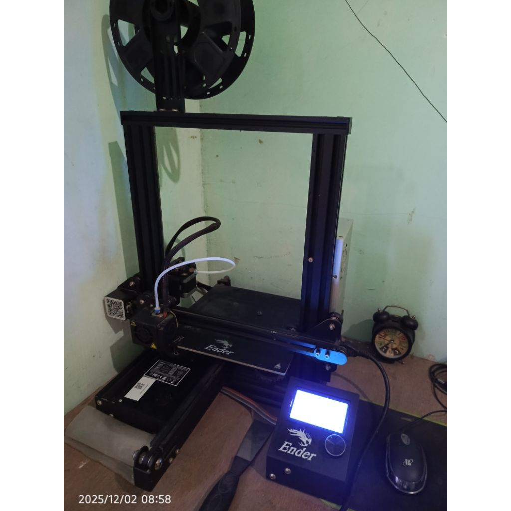 Ender V3 Printer 3D Bekas