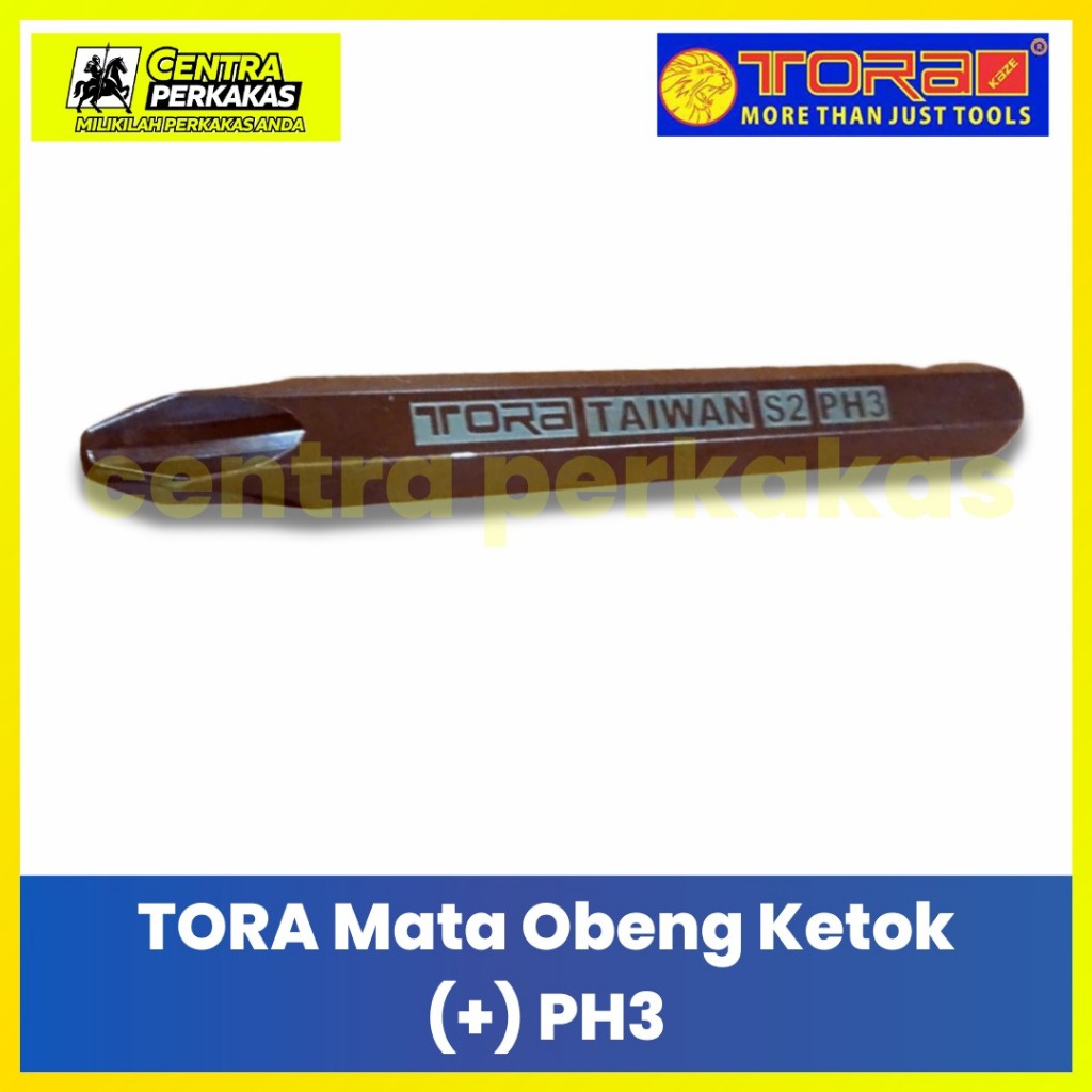 Tora Mata Obeng Ketok  PH3  Bits Impact Driver/ Mata Obeng Ketok Setelan Klep @1pcs