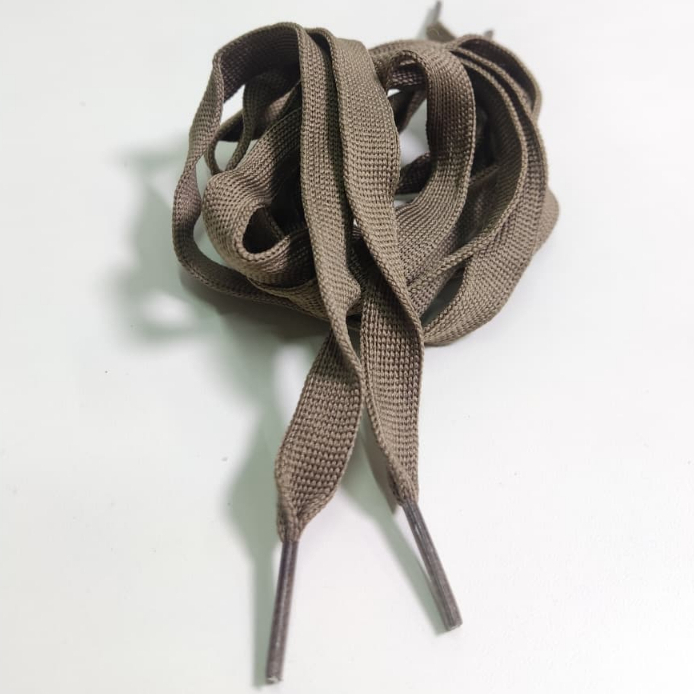 Tali Hoodie Gepeng Ujung Plastik 11 MM | Tali Sepatu Pipih | Tali