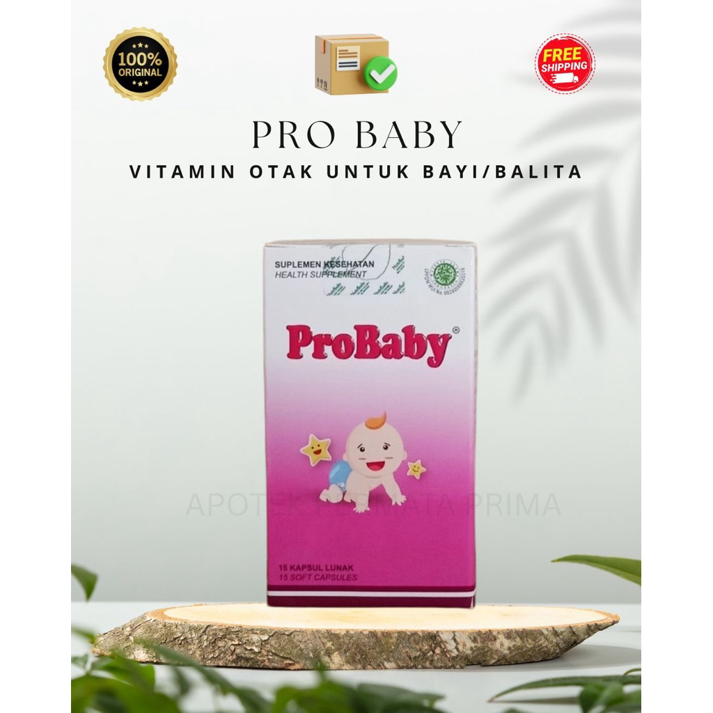 PRO BABY 15 KAPS (Vitamin Otak Bayi/Balita)