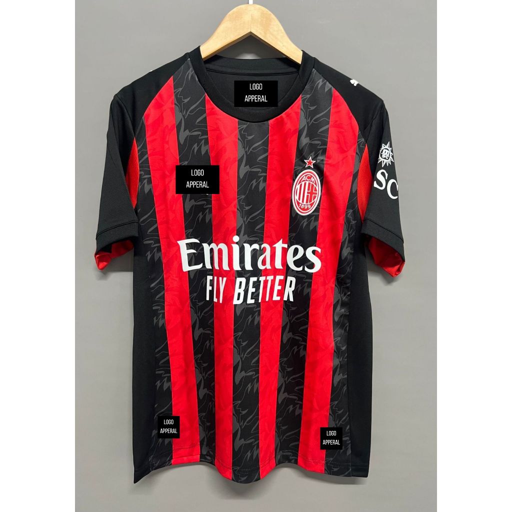 Baju bola Jersey AC Milan - 2025/2026
