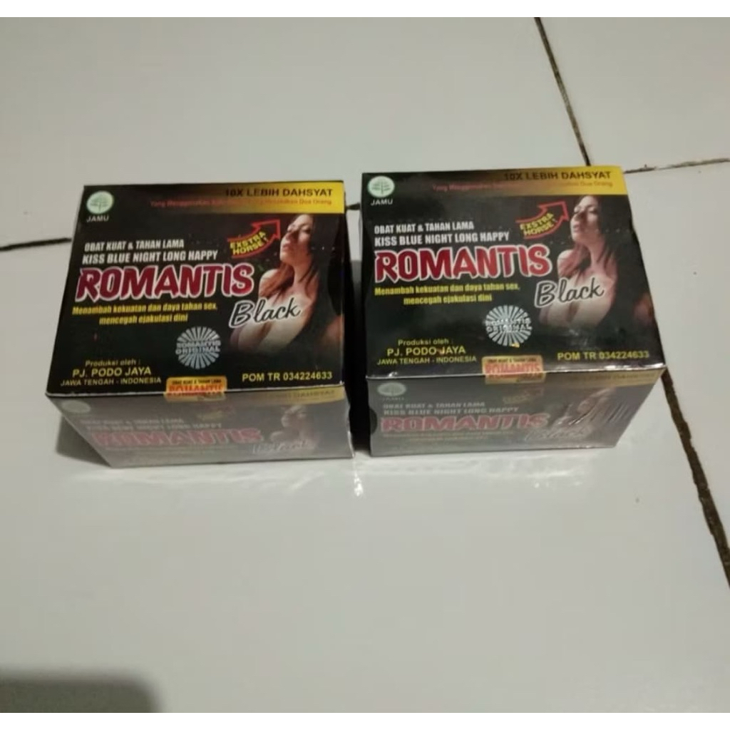 Romantis Black Original 100%