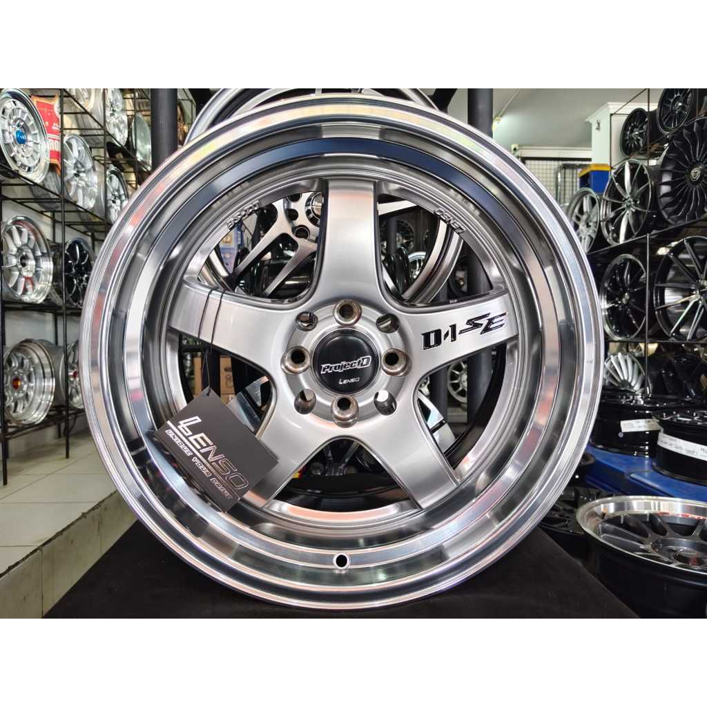 Velg LENSO D1SE Ring17X7,5-8,5 Hole.8 Pcd.100-114,3 ET.35-42