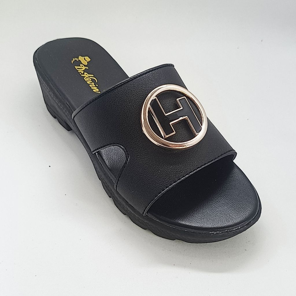 Dr Kevin 571-105 Sandal Wedges Wanita Sandal Slop Wanita Sandal Dr Kevin