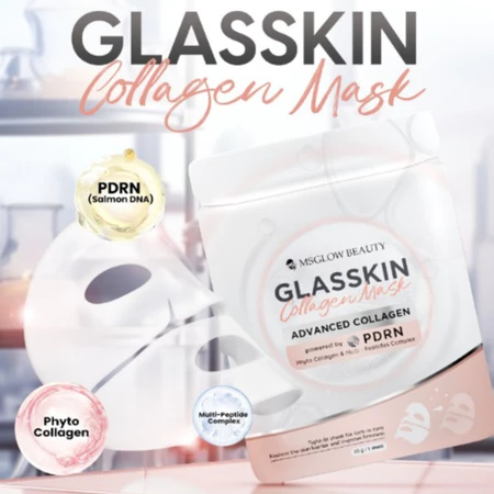 MS GLOW GLASSKIN COLLAGEN MASK