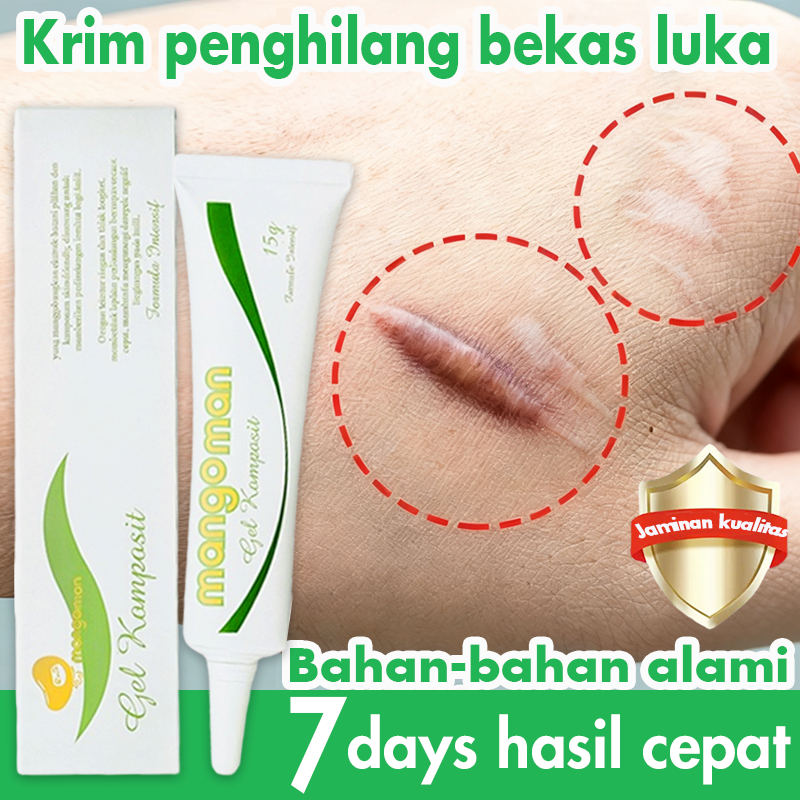 MANGOMAN Merawat Dan Memudarkan Bekas Luka Scar Gel Penghilang Bekas Luka Dan Perawatan Keloid Untuk