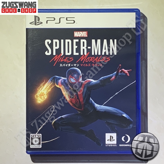 SPIDER-MAN MILES MORALES marvel spiderman kaset game bd ps5 ps playstation 5 2nd bekas original