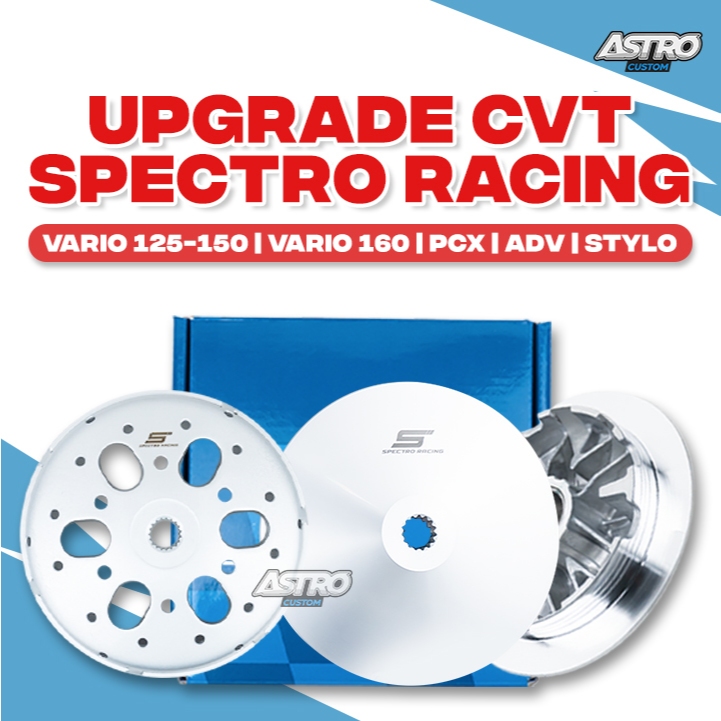 Mangkok Ganda Anti Gredeg Vario 160 125 150 PCX 160 150 ADV 150 Upgrade Pulley Spectro Astro Custom